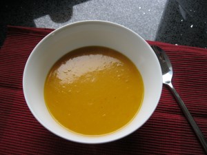 Bnut squash soup