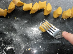 Sweet Potato gnocchi 4