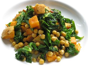 Sweet Potato & Kale hash