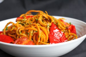 Carrot Noodles & Pesto1