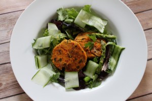 Sweet potato & tuna cakes