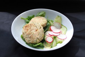 Thai spiced quinoa cakes